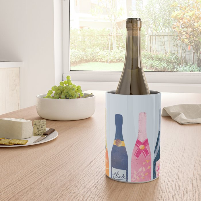 Champagne Bottles - Blue Ver. Wine Chiller Gallery Image 4
