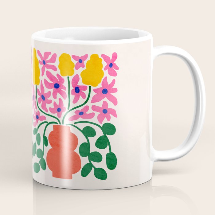 FOLIAGE 004: Lily & Orchid | Flower Market Coffee Mug Gallery Image 1