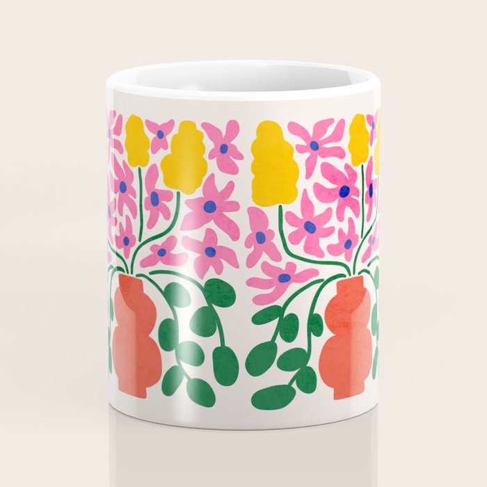 FOLIAGE 004: Lily & Orchid | Flower Market Coffee Mug Gallery Image 4