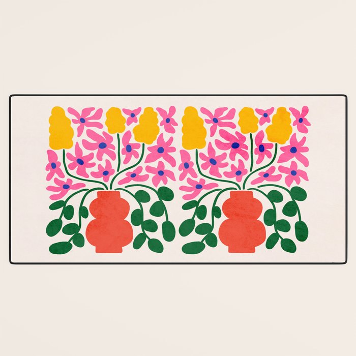 FOLIAGE 004: Lily & Orchid | Flower Market Desk Mat Gallery Image 3
