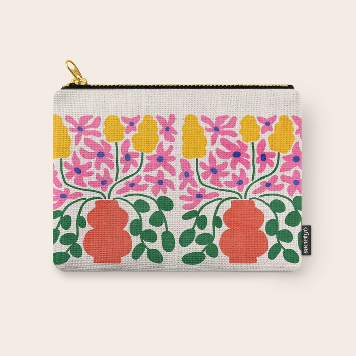 FOLIAGE 004: Lily & Orchid | Flower Market Carry All Pouch Gallery Image 1