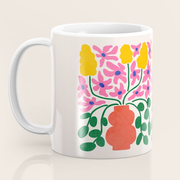 FOLIAGE 004: Lily & Orchid | Flower Market Coffee Mug Gallery Image 3