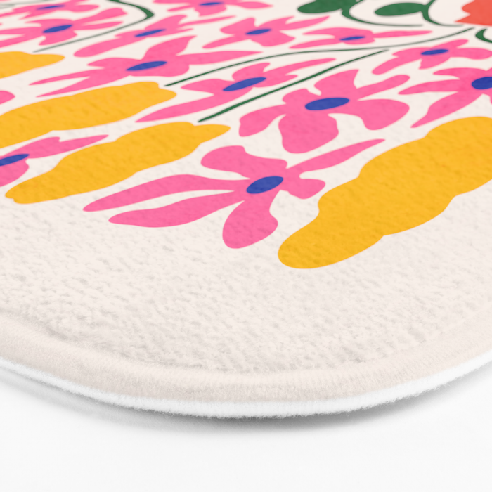 FOLIAGE 004: Lily & Orchid | Flower Market Bath Mat Gallery Image 3