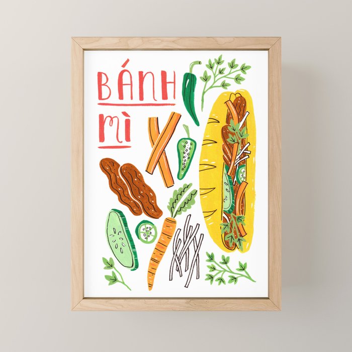 Banh Mi Mini Art Print Gallery Image 1