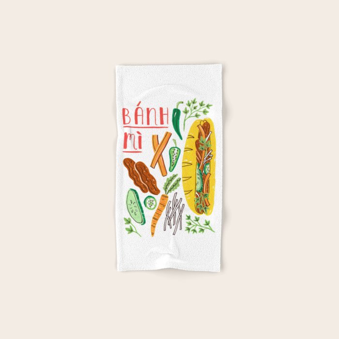 Banh Mi Bath Towel Gallery Image 1