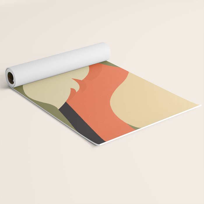 Red Fox, Animal Portrait Yoga Mat Gallery Image 2