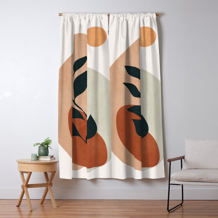 Soft Shapes II Window Curtain Gallery Image 1
