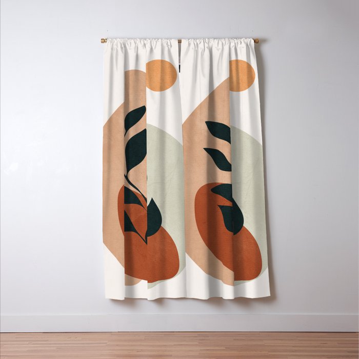 Soft Shapes II Window Curtain Gallery Image 3