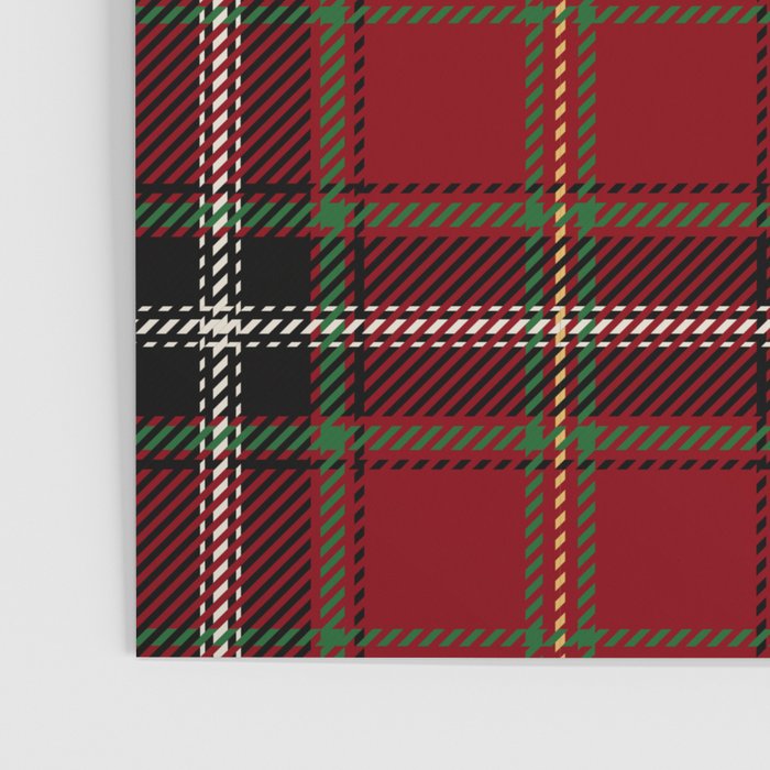 Classic Christmas Red Tartan Plaid Poster Gallery Image 3