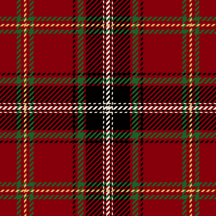 Classic Christmas Red Tartan Plaid Coffee Mug Gallery Image 2