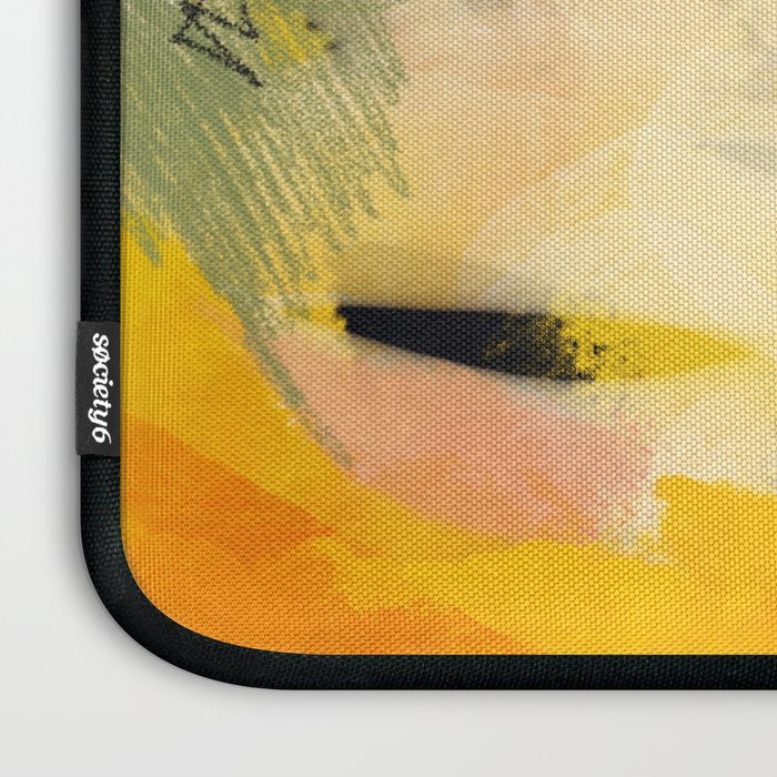 landscape abtract - paysage jaune Laptop Sleeve Gallery Image 3