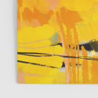 landscape abtract - paysage jaune Poster Gallery Image 3