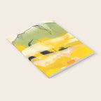 landscape abtract - paysage jaune Notebook Gallery Image 2