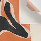 Abstract Art Female Figure 26 Wall Tapestry Gallery Image 3