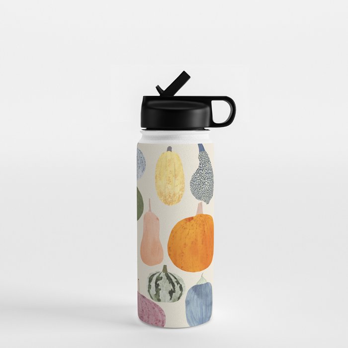 Still life of pumpkins Water Bottle Gallery Image 1