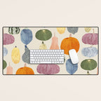 Still life of pumpkins Desk Mat Gallery Image 1