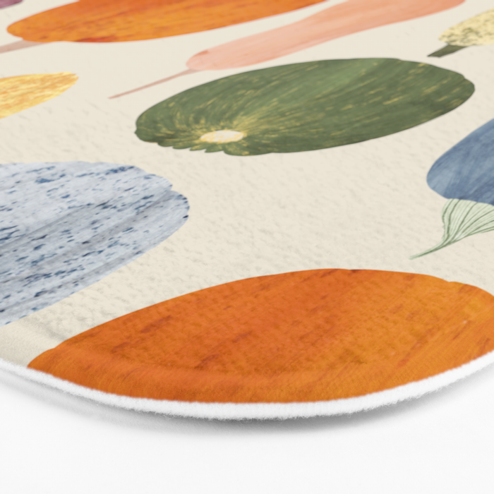 Still life of pumpkins Bath Mat Gallery Image 3