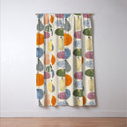 Still life of pumpkins Window Curtain Gallery Image 3