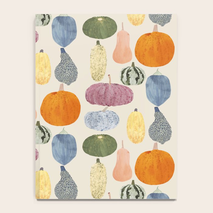 Still life of pumpkins Notebook Gallery Image 4