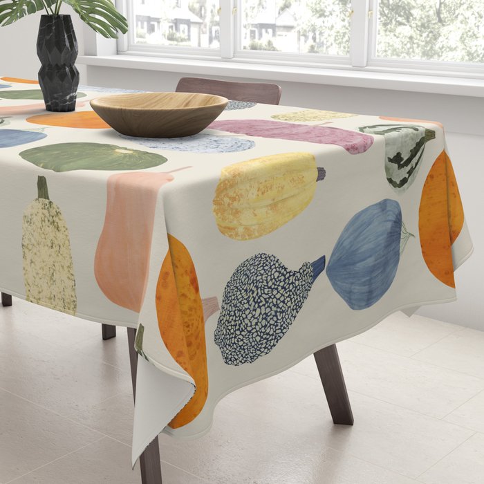 Still life of pumpkins Tablecloth Gallery Image 3