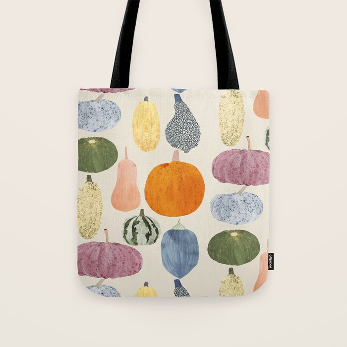 Still life of pumpkins Tote Bag Gallery Image 1