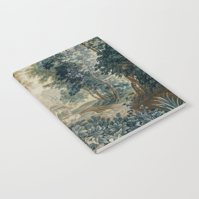Antique 18th Century Flemish Verdure Tapestry Notebook Gallery Image 2