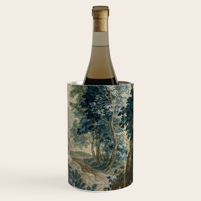 Antique 18th Century Flemish Verdure Tapestry Wine Chiller Gallery Image 3