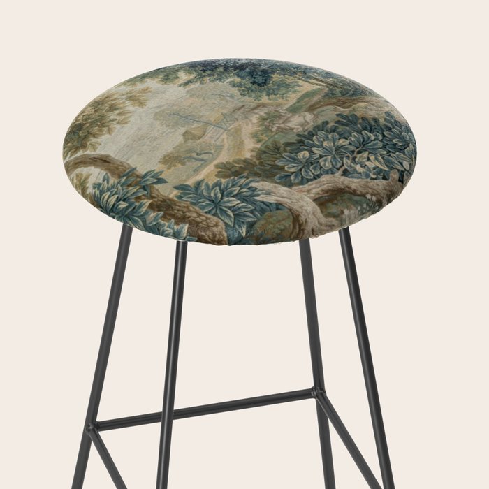 Antique 18th Century Flemish Verdure Tapestry Stool Gallery Image 2