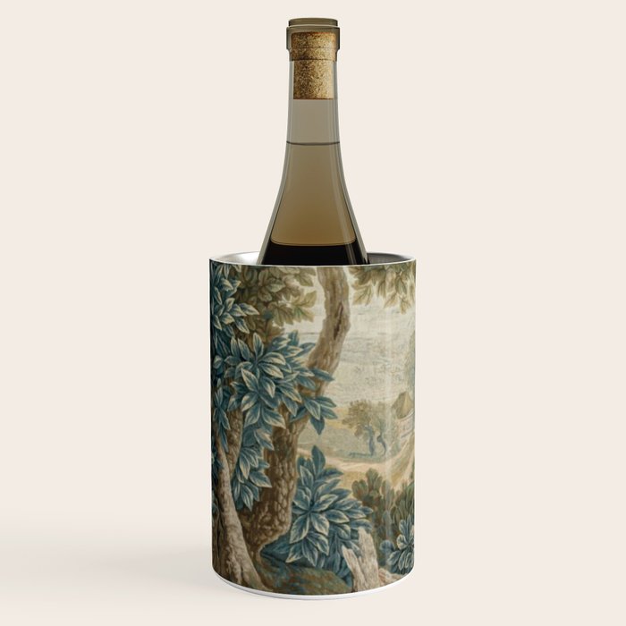 Antique 18th Century Flemish Verdure Tapestry Wine Chiller Gallery Image 2