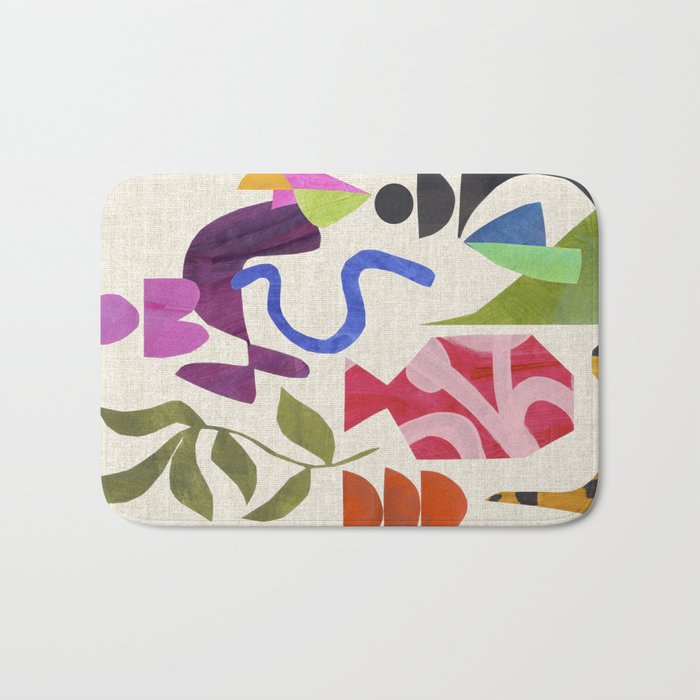 Afternoon Bloom Bath Mat Gallery Image 1