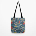 Retro floral shapes Tote Bag Gallery Image 2