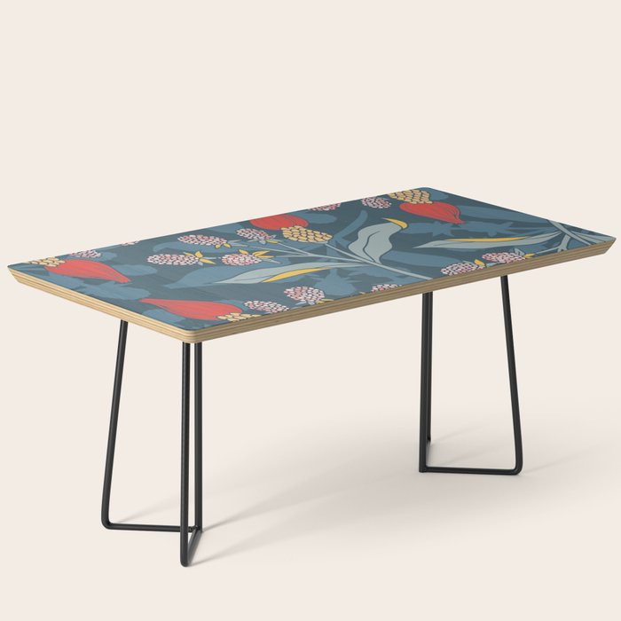 Retro floral shapes Coffee Table Gallery Image 1