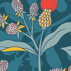 Retro floral shapes Coffee Mug Gallery Image 2