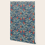 Retro floral shapes Wallpaper Gallery Image 2