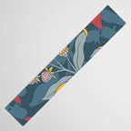 Retro floral shapes Table Runner Gallery Image 3