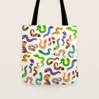 Serpent Day - Bright Tote Bag Gallery Image 1