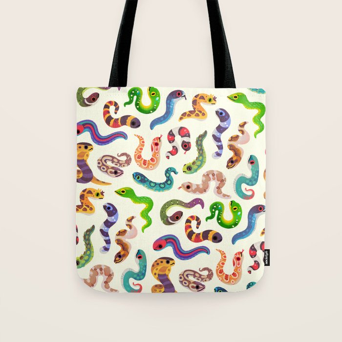 Serpent Day - Bright Tote Bag Gallery Image 1