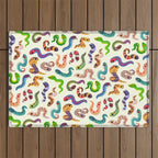 Serpent Day - Bright Outdoor Rug Gallery Image 1