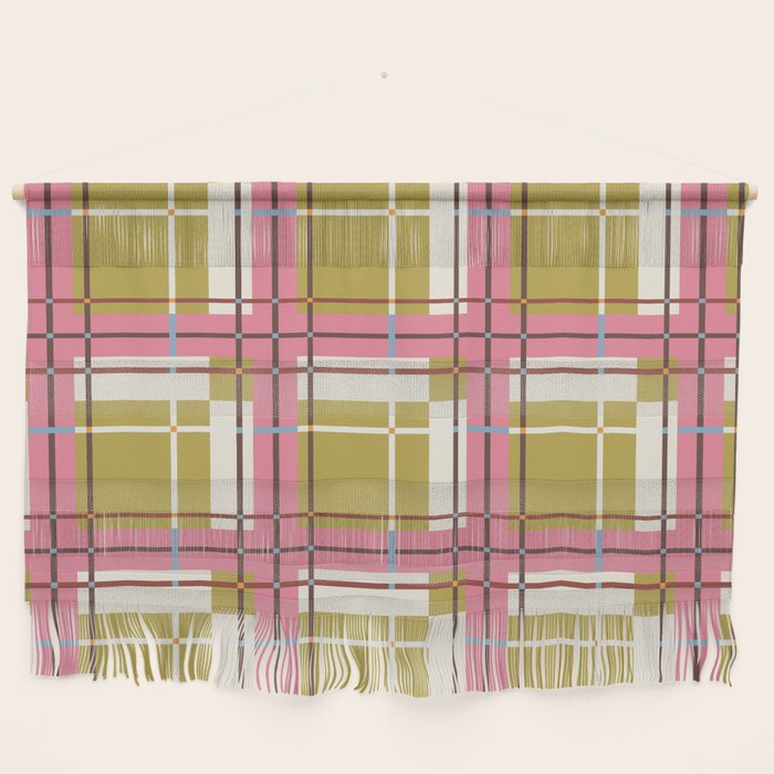 Bold Checked Design Wall Hanging Gallery Image 1