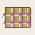 Bold Checked Design Laptop Sleeve Gallery Image 1