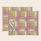 Bold Checked Design Placemat Gallery Image 1