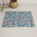 Whimsical Paisley Dance Rug Gallery Image 1