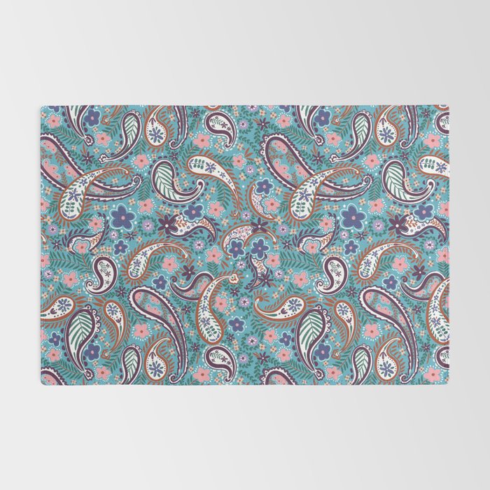 Whimsical Paisley Dance Rug Gallery Image 2