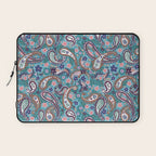 Whimsical Paisley Dance Laptop Sleeve Gallery Image 1