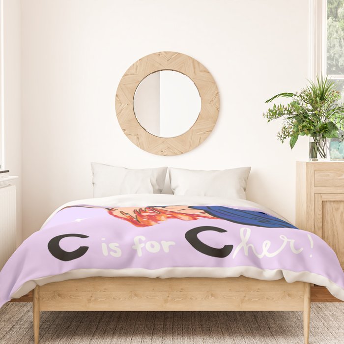 C is for C H E R! Duvet Cover Gallery Image 3
