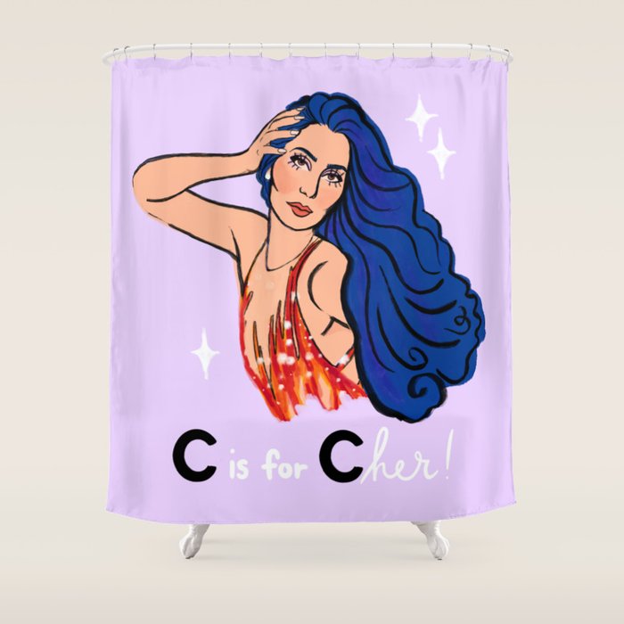 C is for C H E R! Shower Curtain Gallery Image 1