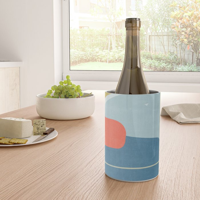 abstract movement Wine Chiller Gallery Image 4