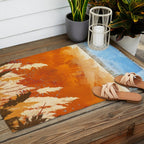 Golden Afternoon Outdoor Rug Gallery Image 2