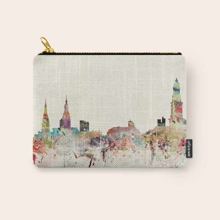 hamburg germany skyline Carry All Pouch Gallery Image 1