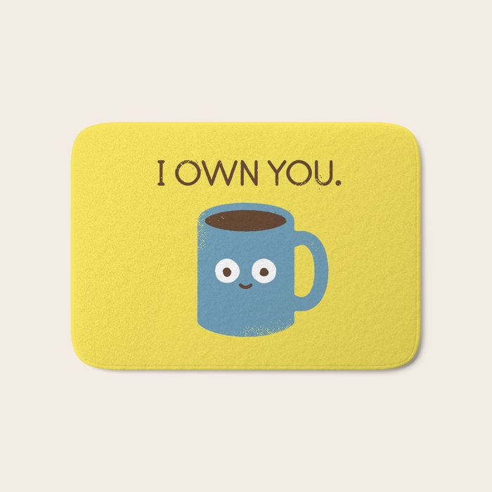 Coffee Talk Bath Mat Gallery Image 1